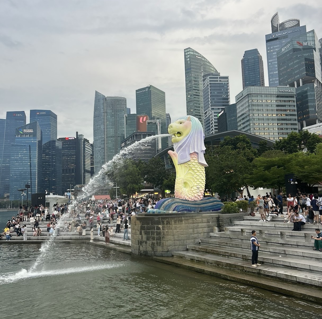 Voyage à Singapour avec Axelle Florentin et Valentin Clauss sur handbelles.fr