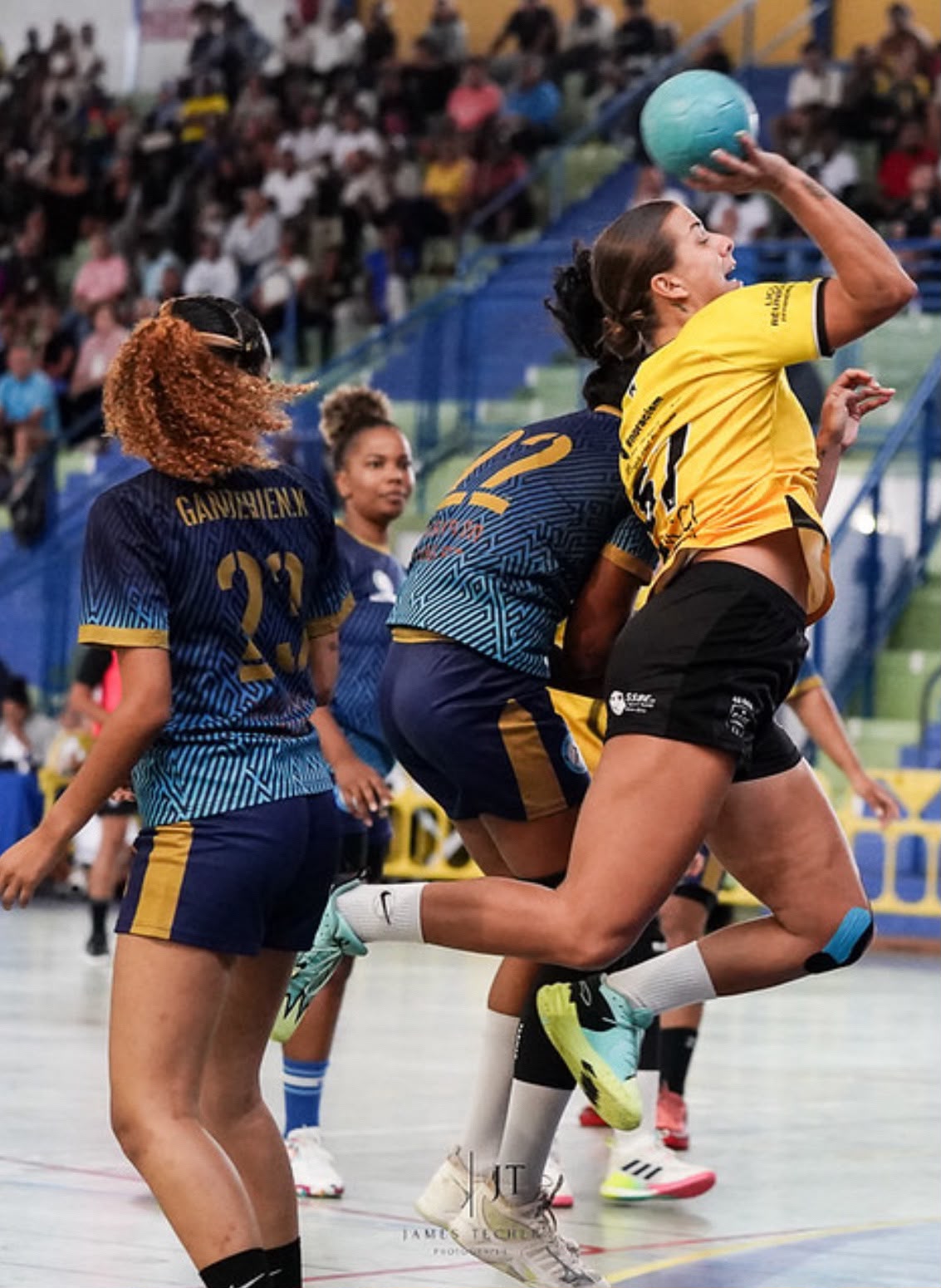 Mathilde Ziegler handball CASEC Cressonnière Réunion sur handbelles.fr