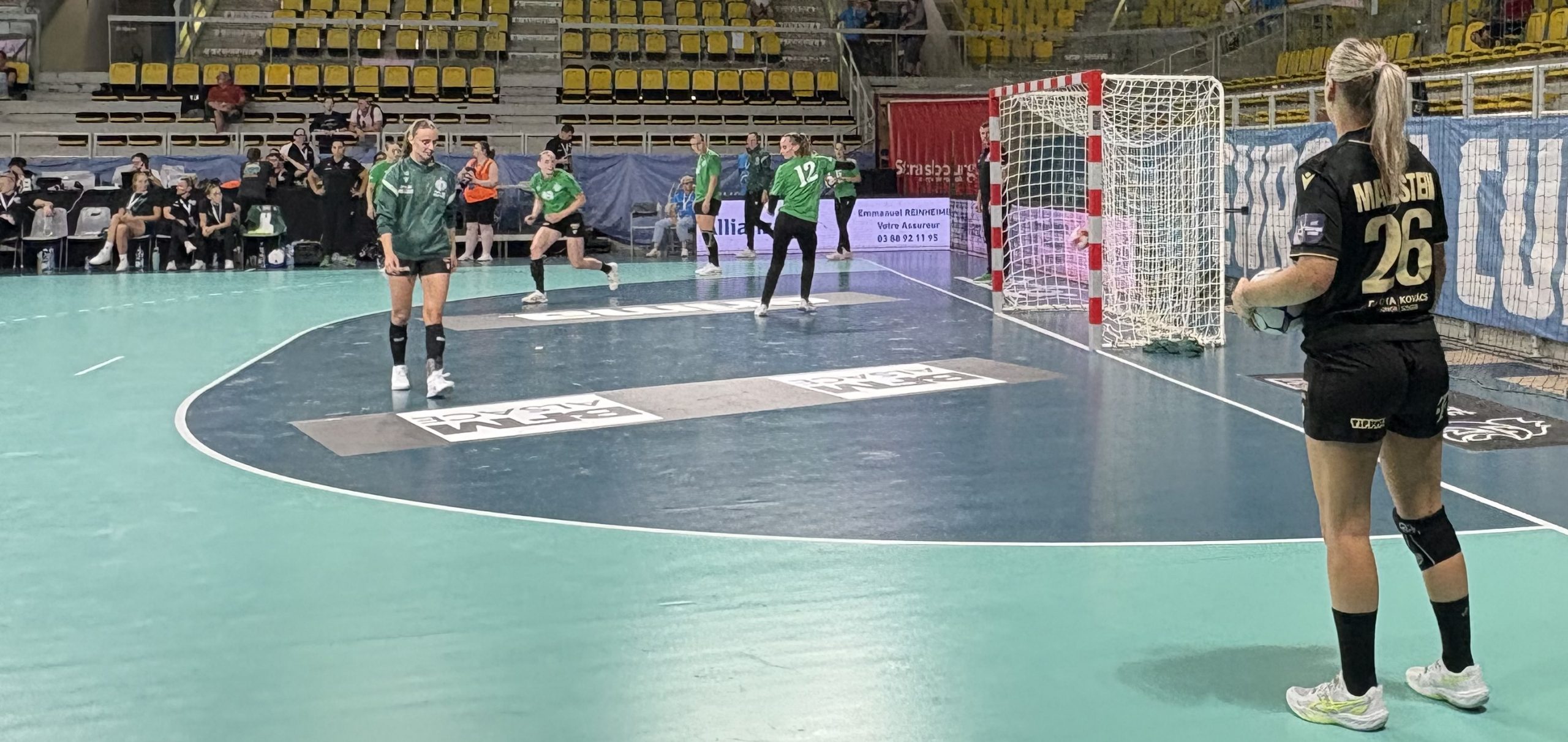 Angela Malestein Piraths handball Europ’A Cup Strasbourg FTC sur handbelles.fr 
