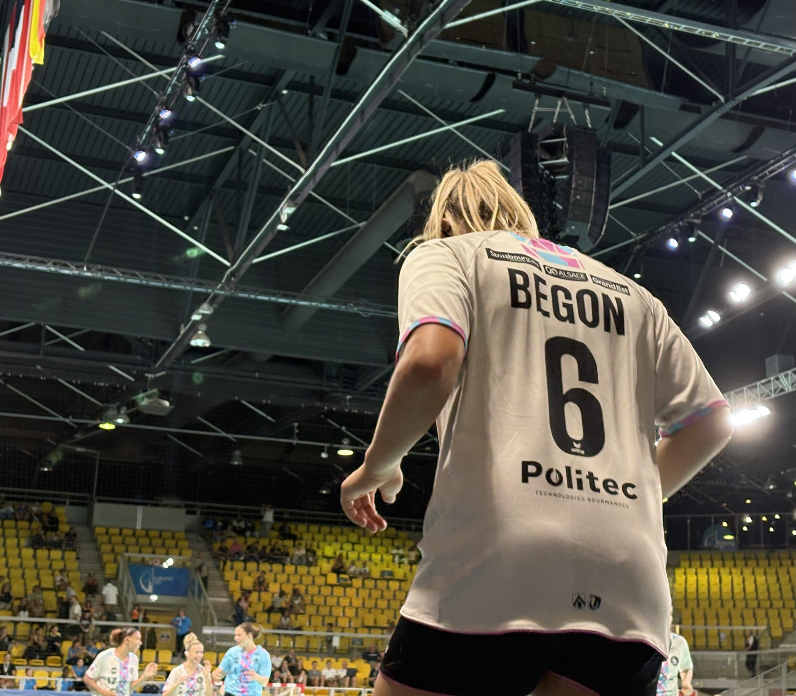 Lilou Begon Piraths handball Europ’A Cup Strasbourg FTC sur handbelles.fr 