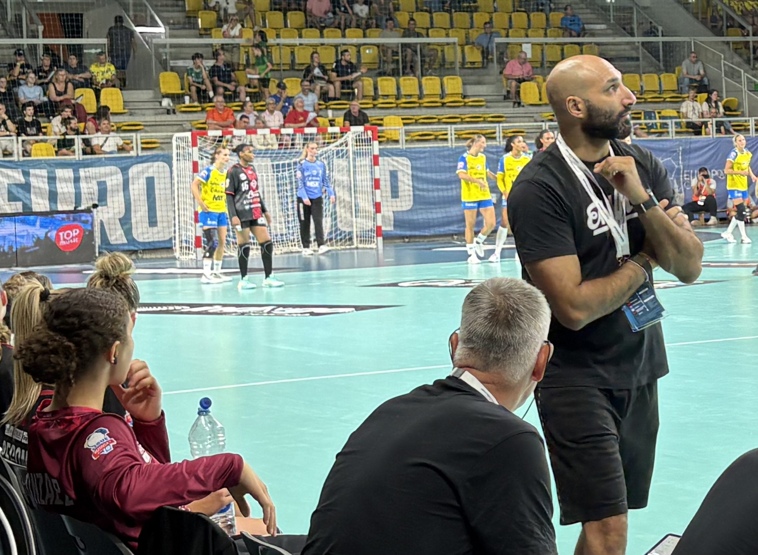 Yacine Messaoudi Piraths handball Europ’A Cup Strasbourg Nykobing sur handbelles.fr