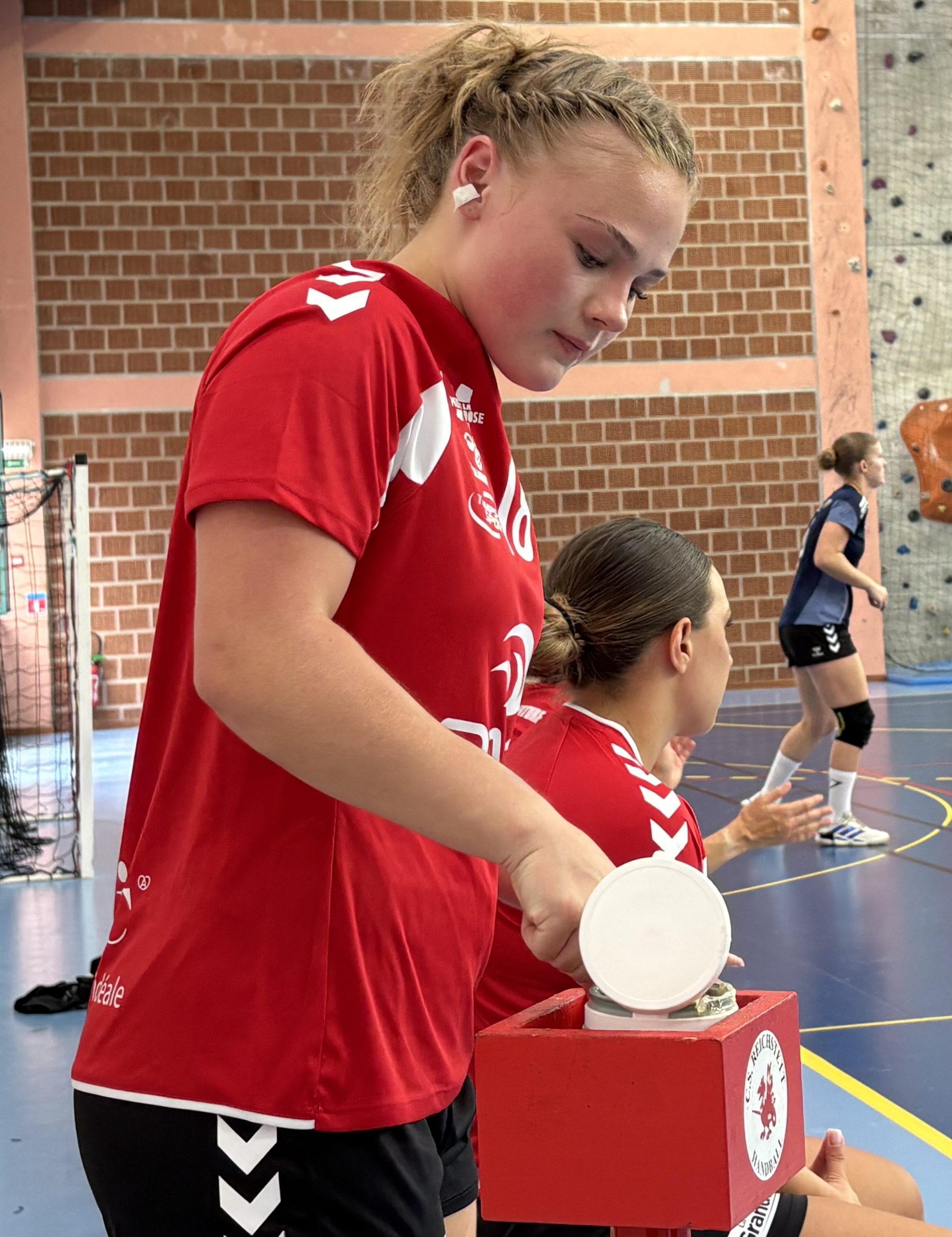 Alana Bourdenet Reichstett handball Coupe de France sur handbelles.fr