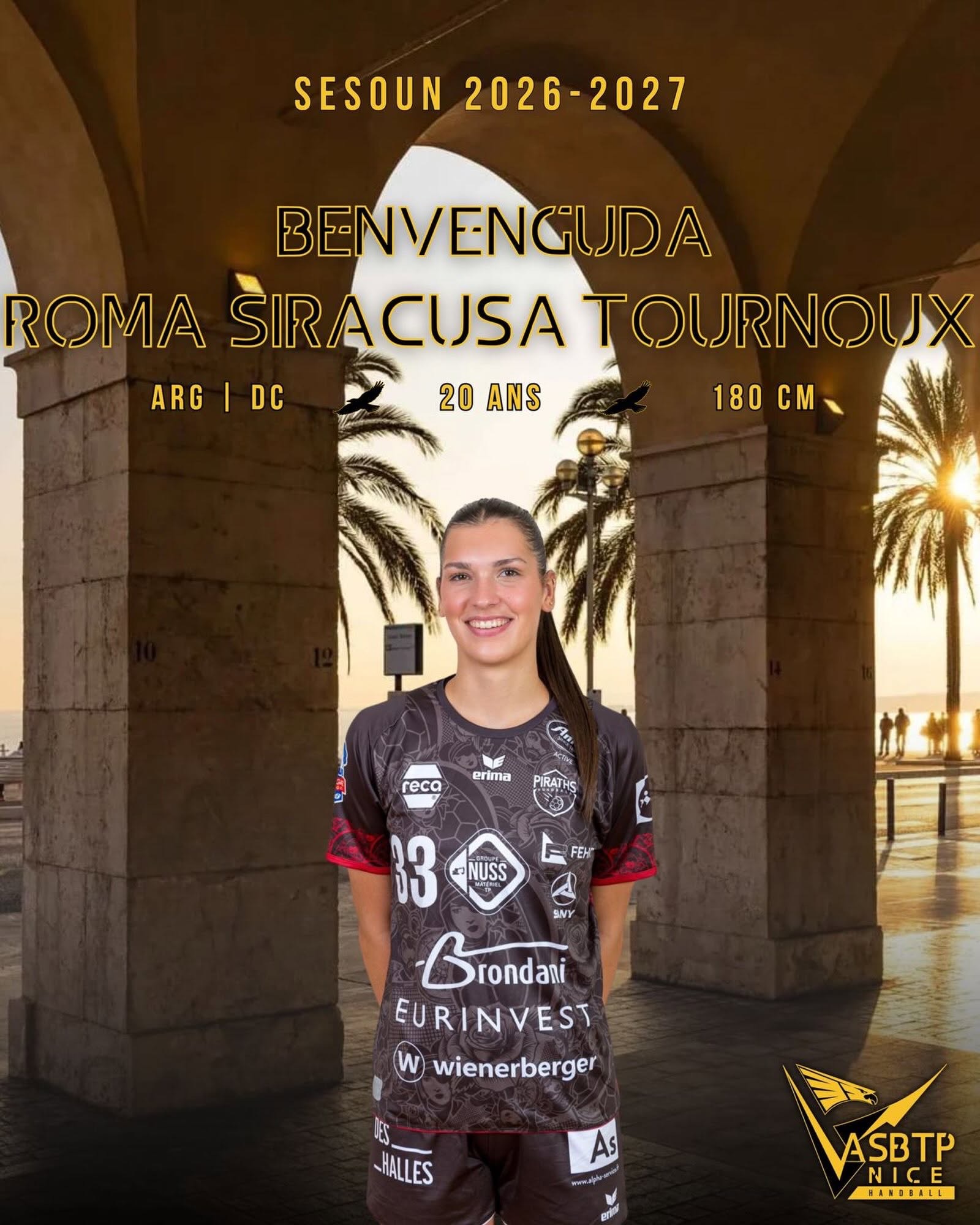 Roma Siracusa Tournoux ASBTP Nice handball sur handbelles.fr