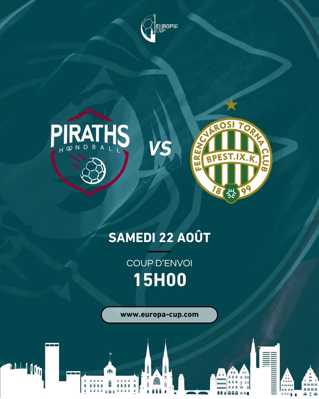 Europ’A Cup Piraths Strasbourg ATH handball sur handbelles.fr