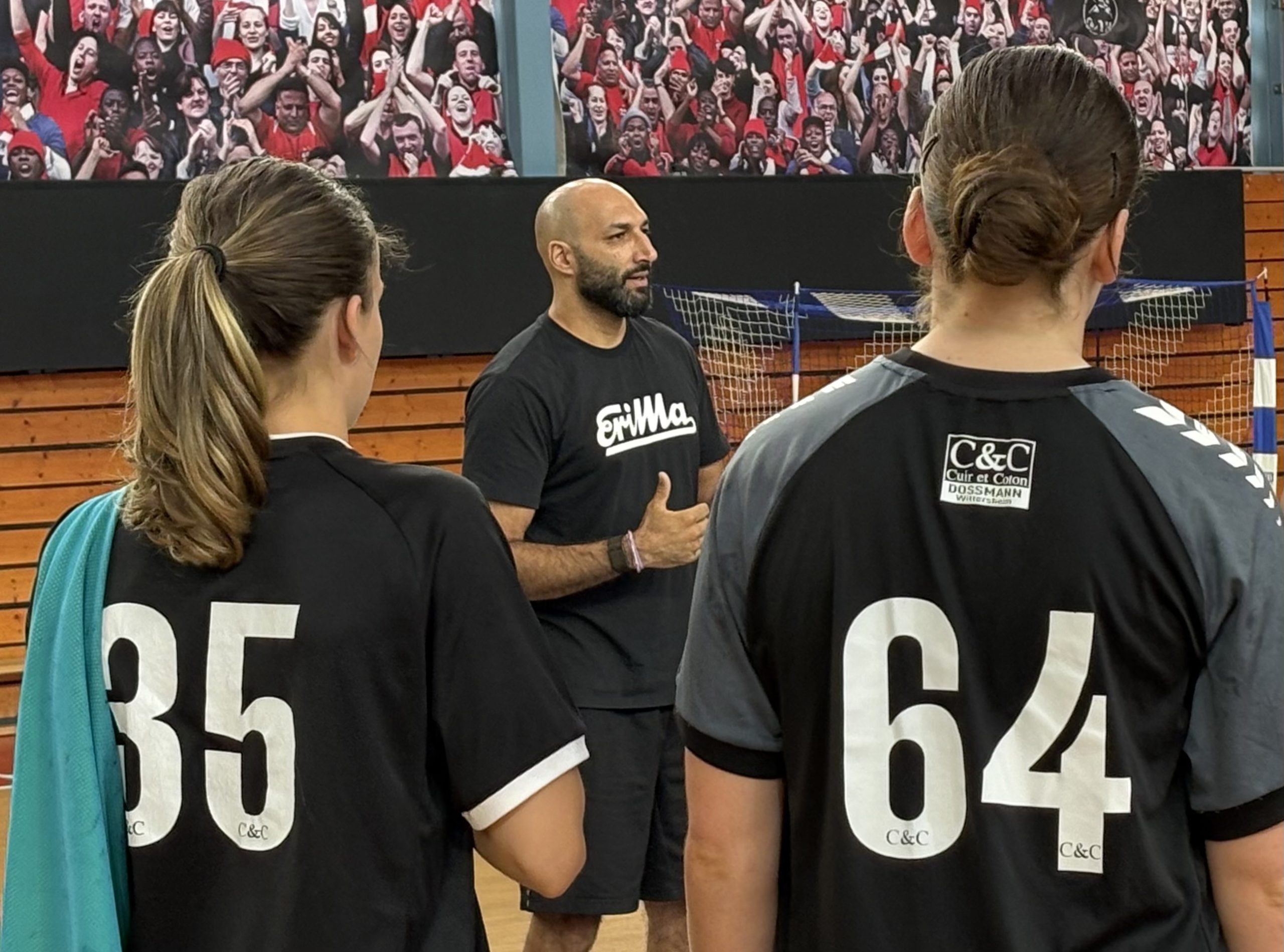 Yacine Messaoudi Piraths handball Strasbourg ATH handbelles.fr