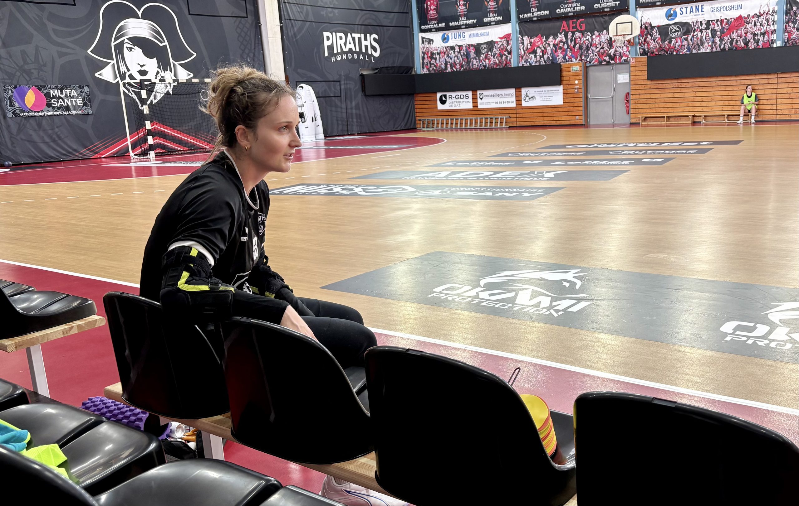 Léa Fargues Piraths handball Strasbourg ATH handbelles.fr