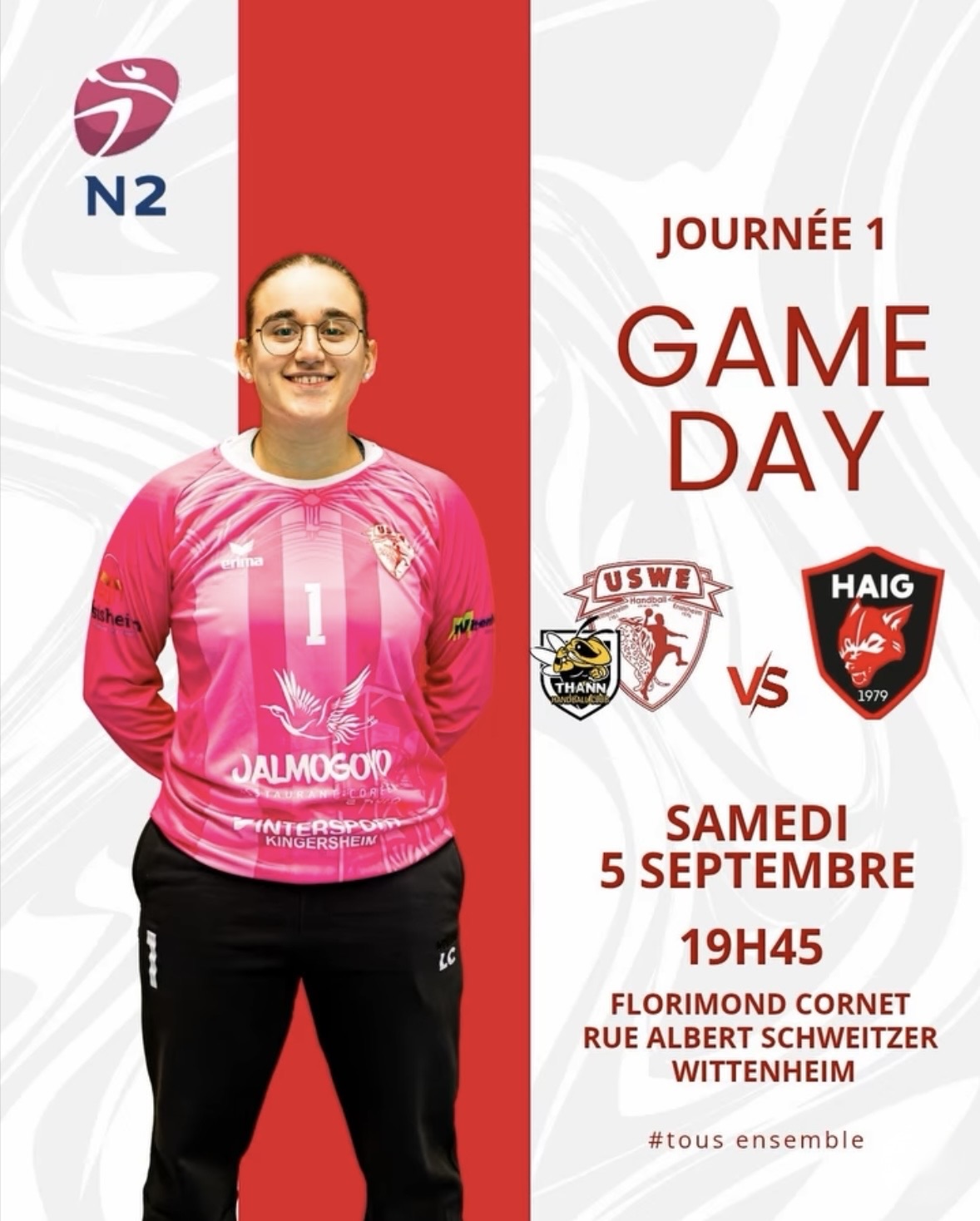 USWE/Thann handball Le programme du week-end sur handbelles.fr