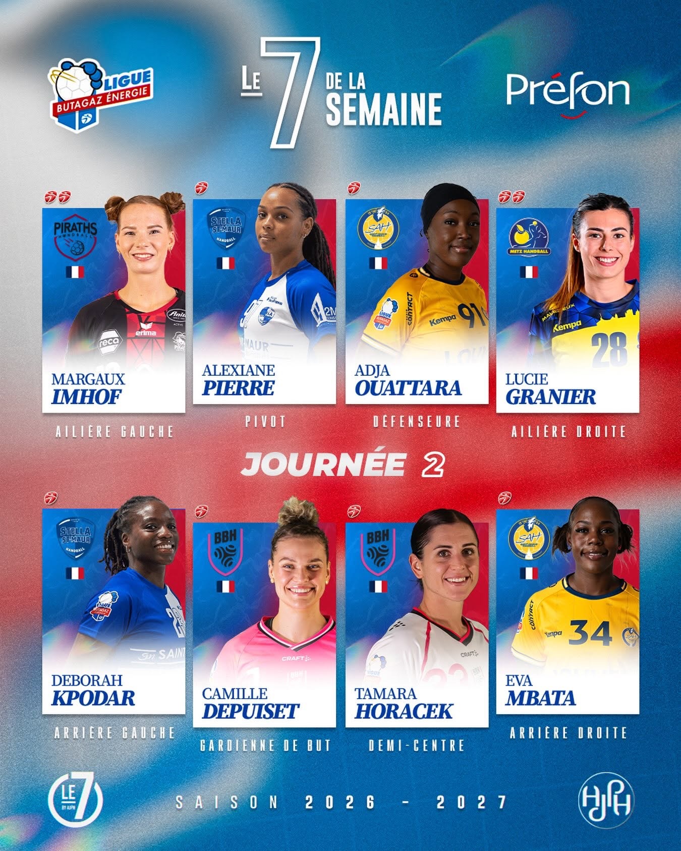 Margaux Imhof Piraths Strasbourg ATH handball sur handbelles.fr