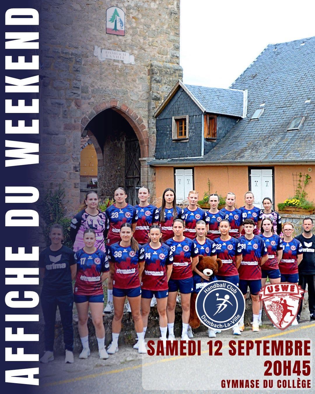 Dambach handball Le programme du week-end sur handbelles.fr