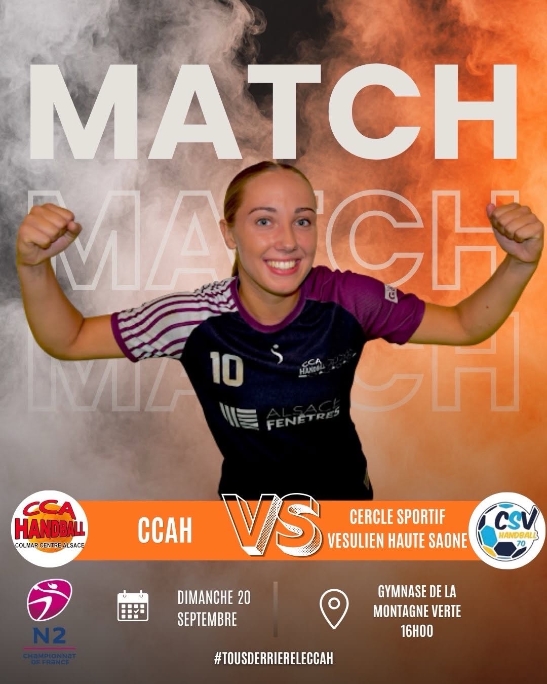 Colmar CCAH handball Le programme du week-end sur handbelles.fr