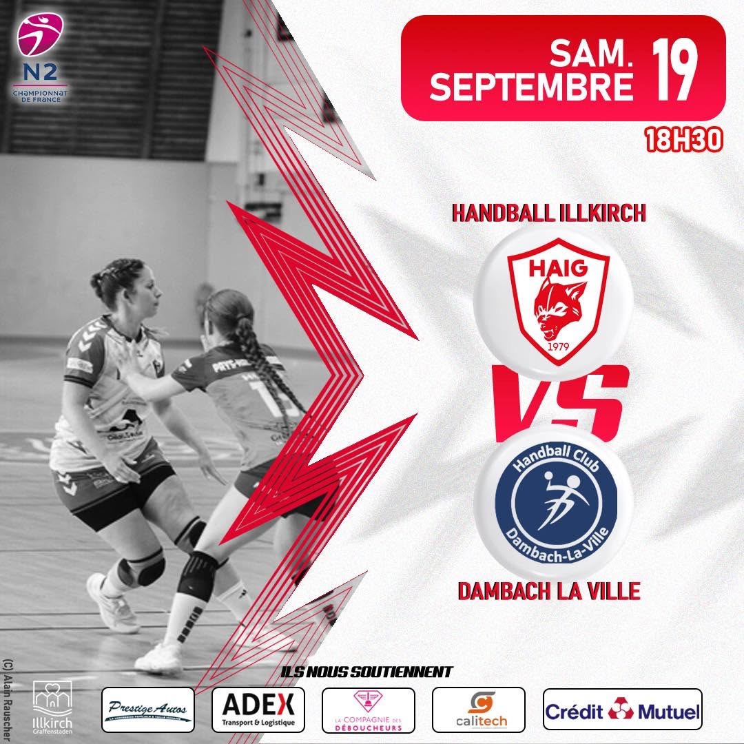 Illkirch HAIG handball Le programme du week-end sur handbelles.fr