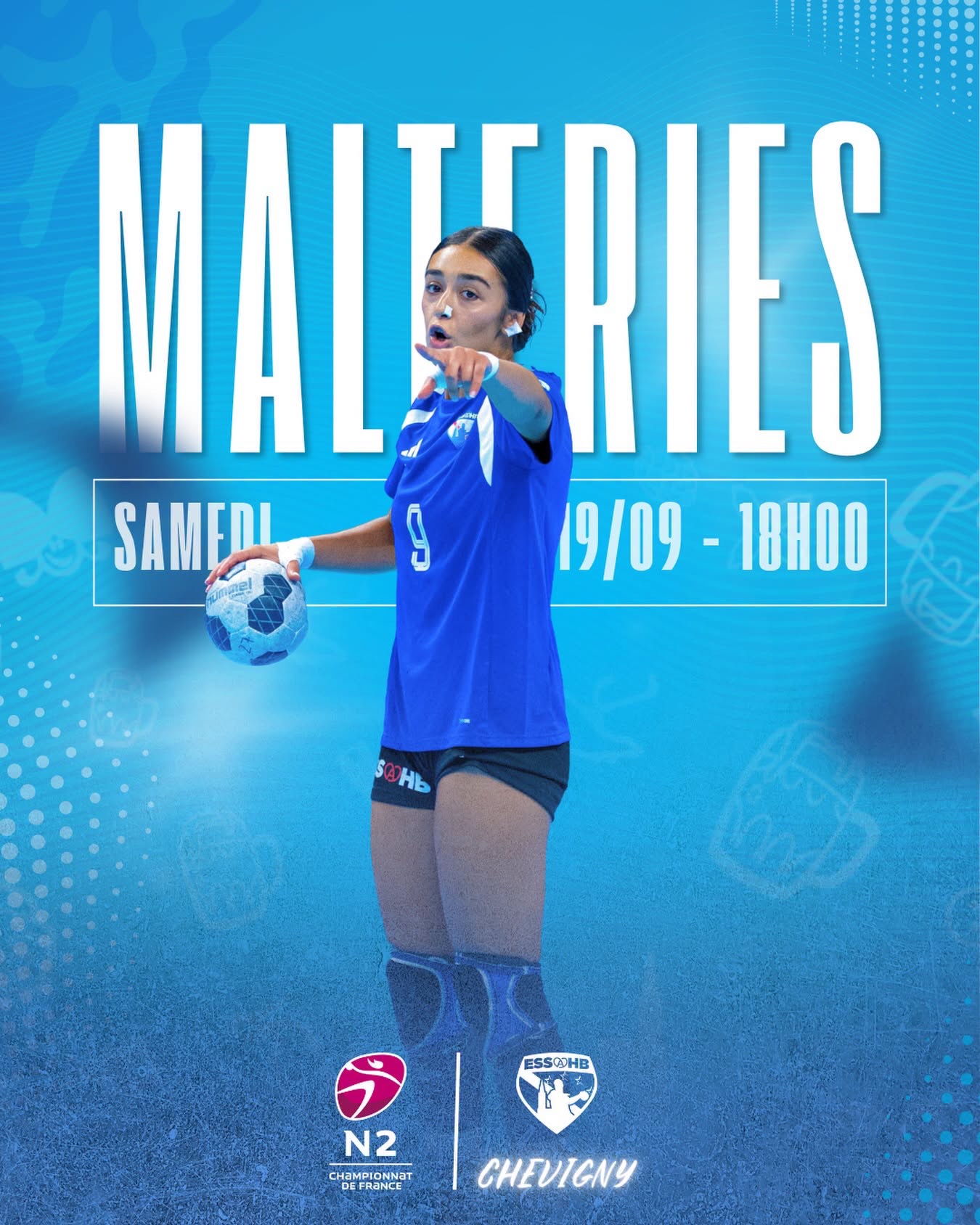 ESSAHB handball Le programme du week-end sur handbelles.fr