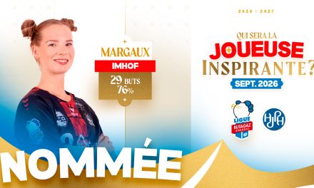 Joueuse inspirante: Margaux Imhof dans la course