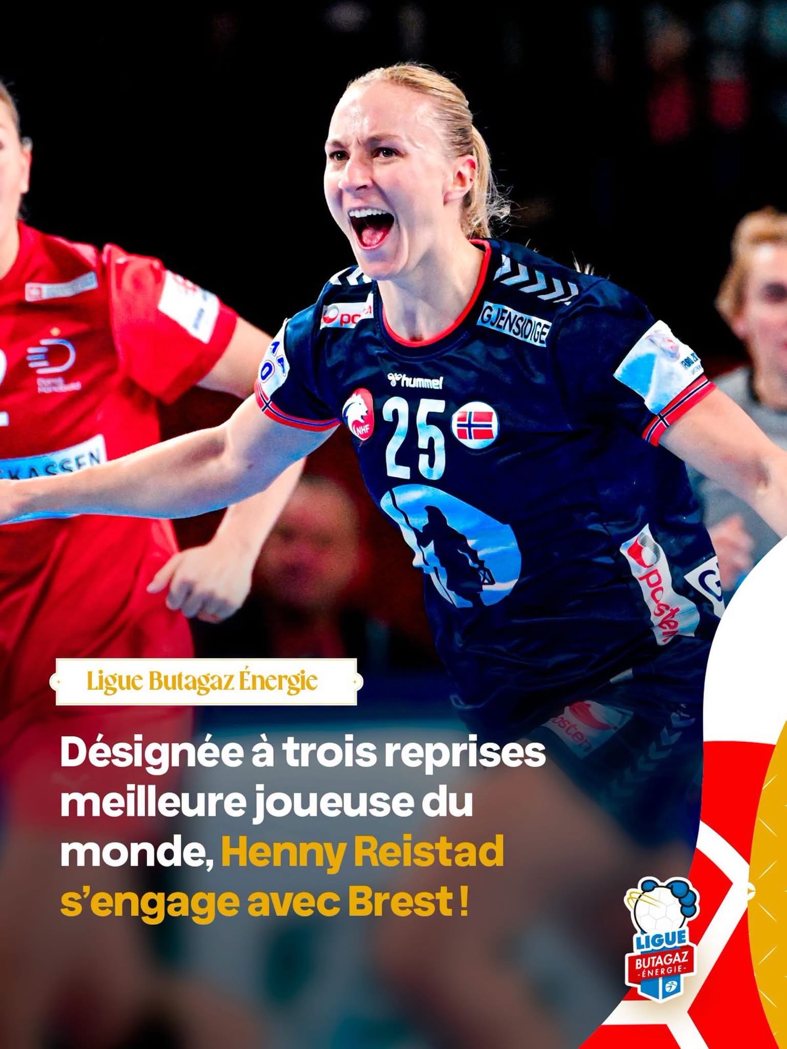Henny Reistad Brest BBH handball sur handbelles.fr