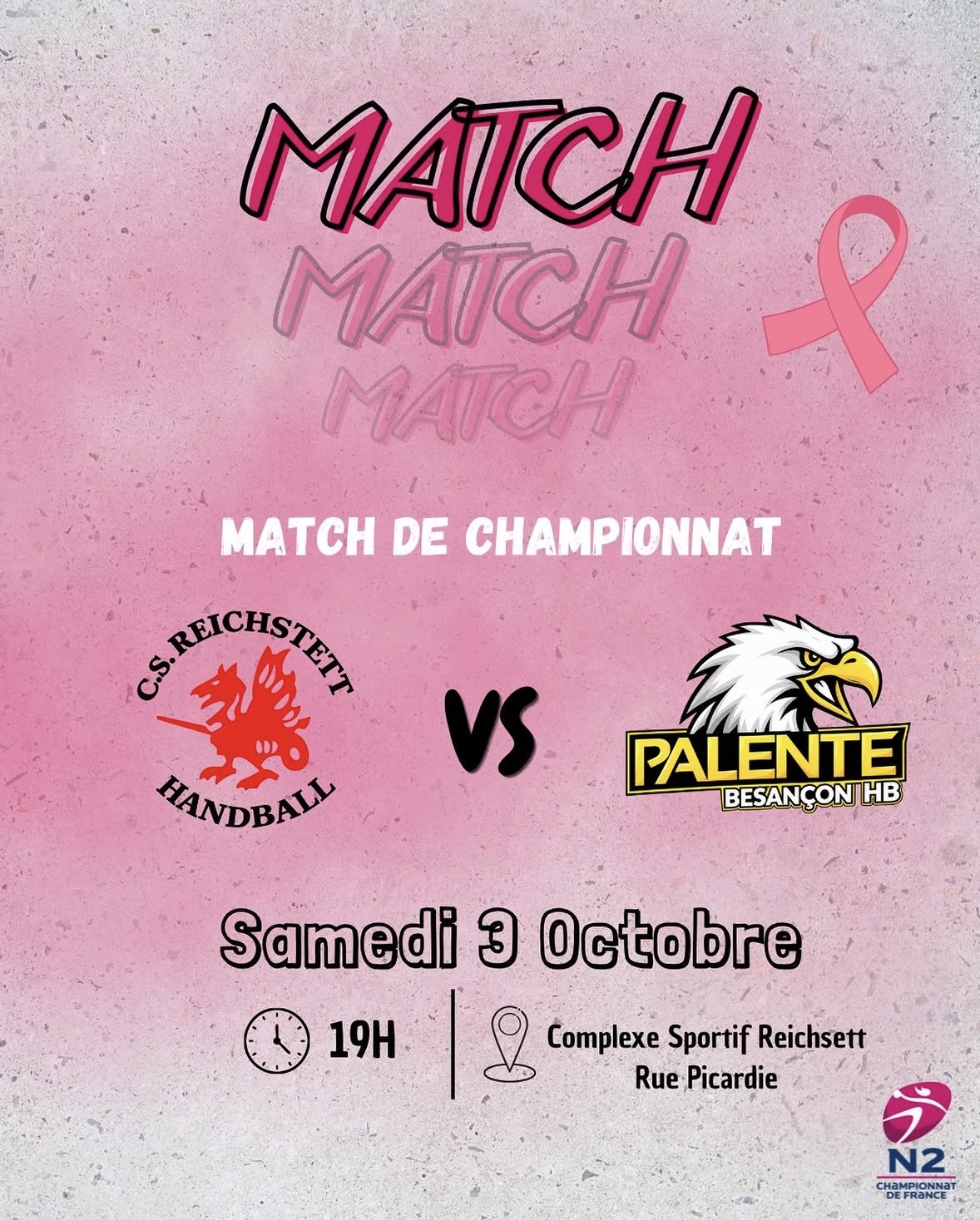 Reichstett handball Le programme du week-end sur handbelles.fr
