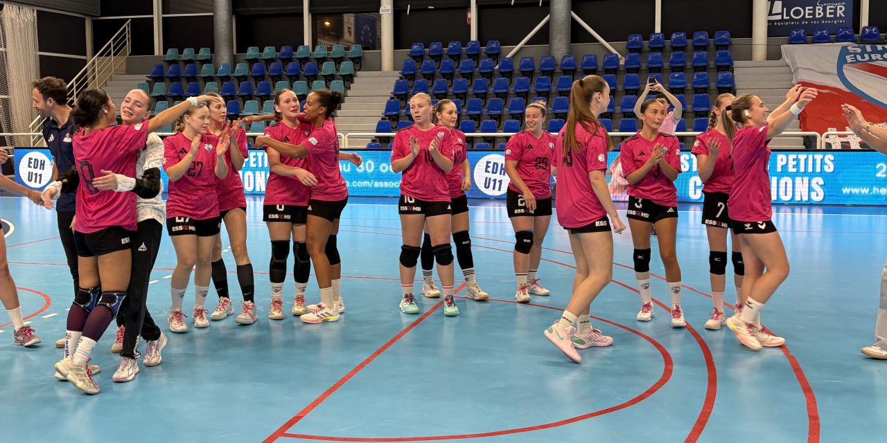 VIDÉO La célébration des joueuses de l&rsquo;ESSAHB