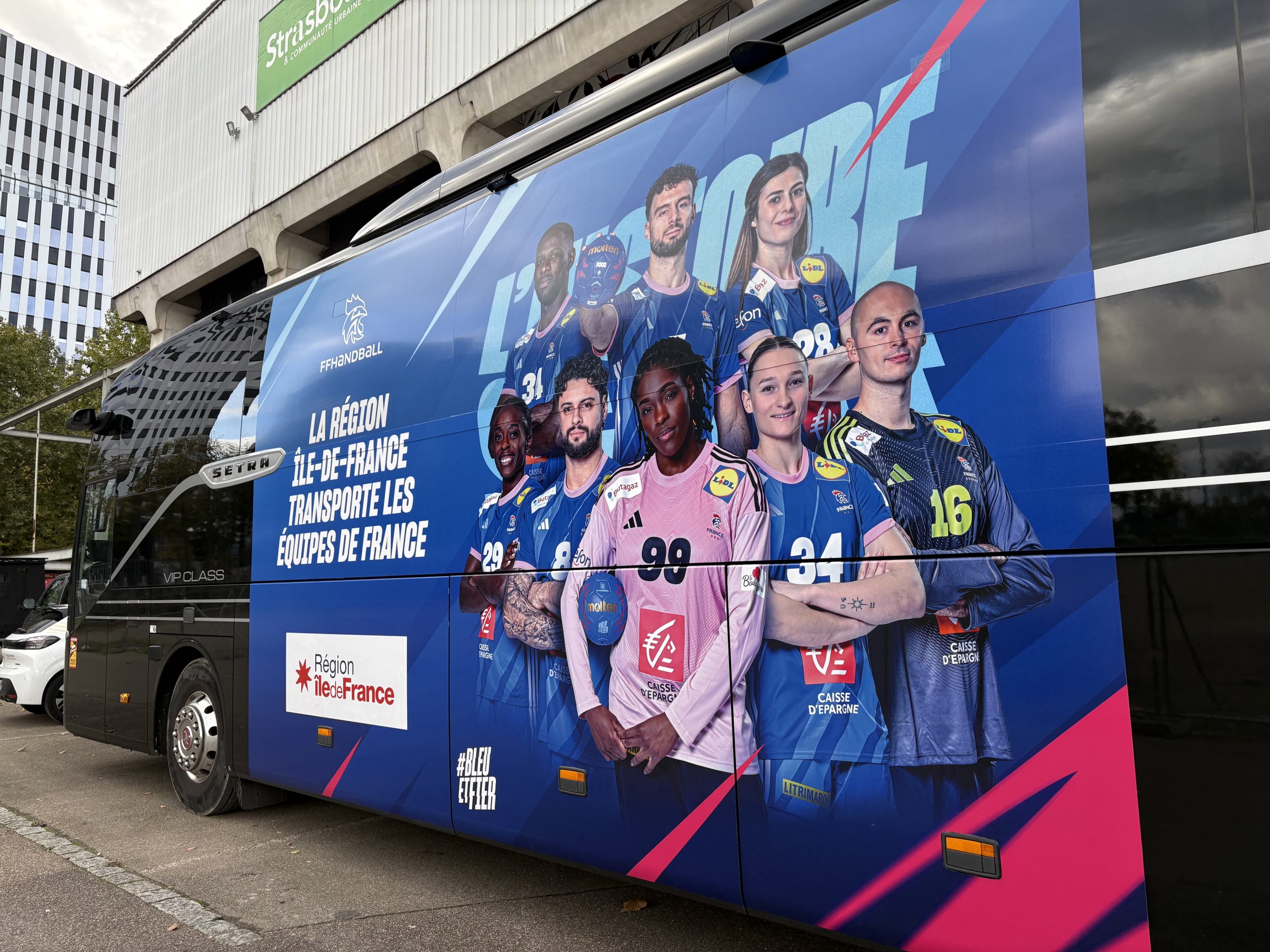 équipe de France de handball Strasbourg sur handbelles.fr