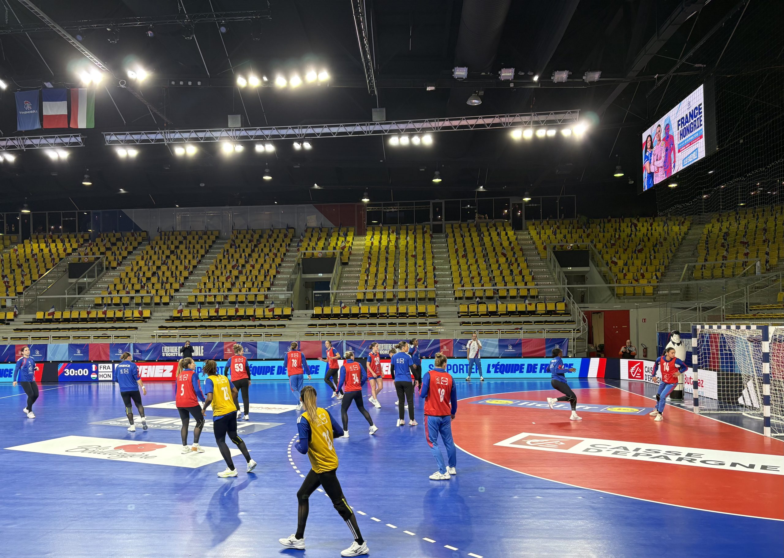 équipe de France de handball sur handbelles.fr