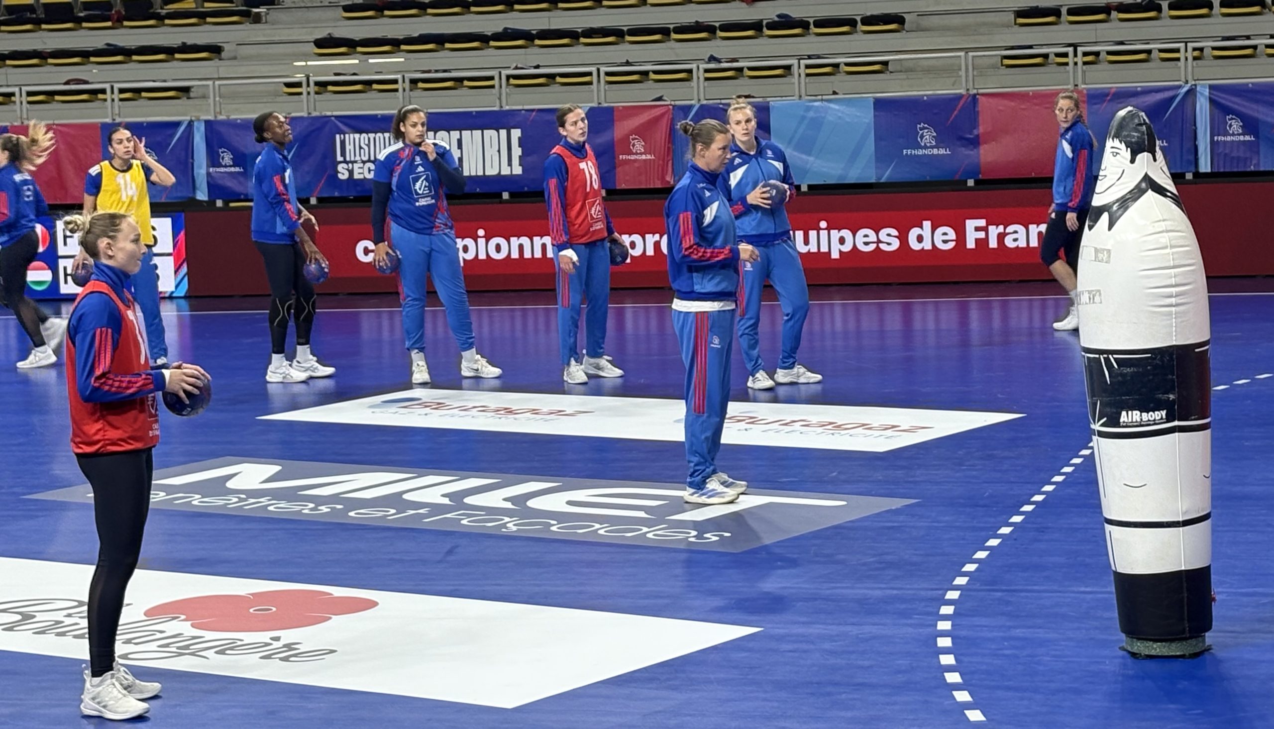 équipe de France de handball sur handbelles.fr