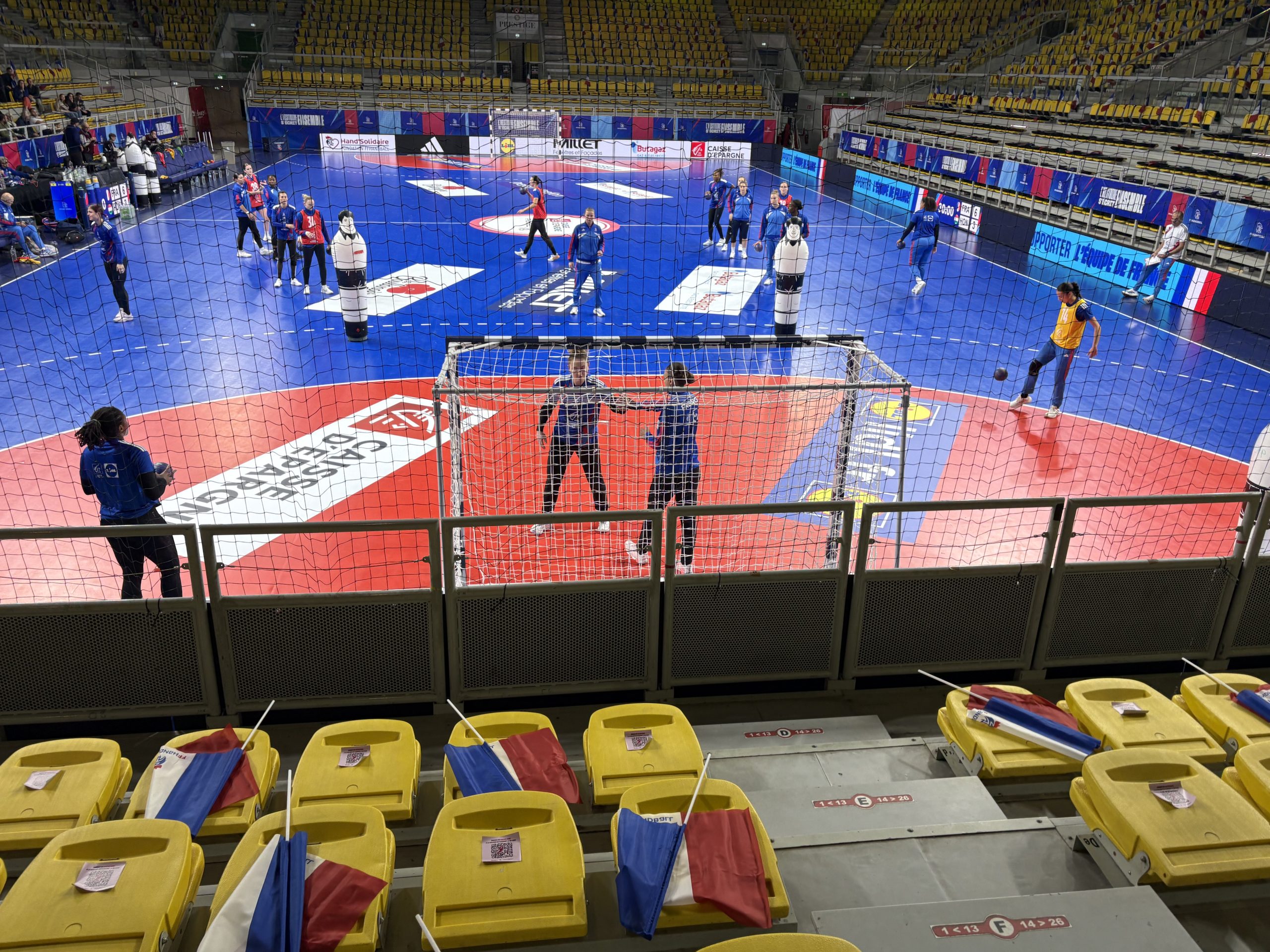 équipe de France de handball sur handbelles.fr