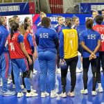 Des mots, des photos L’entraînement de l’équipe de France