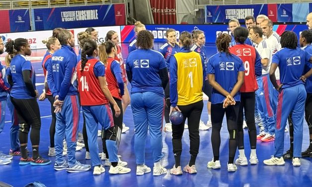 Des mots, des photos L’entraînement de l’équipe de France