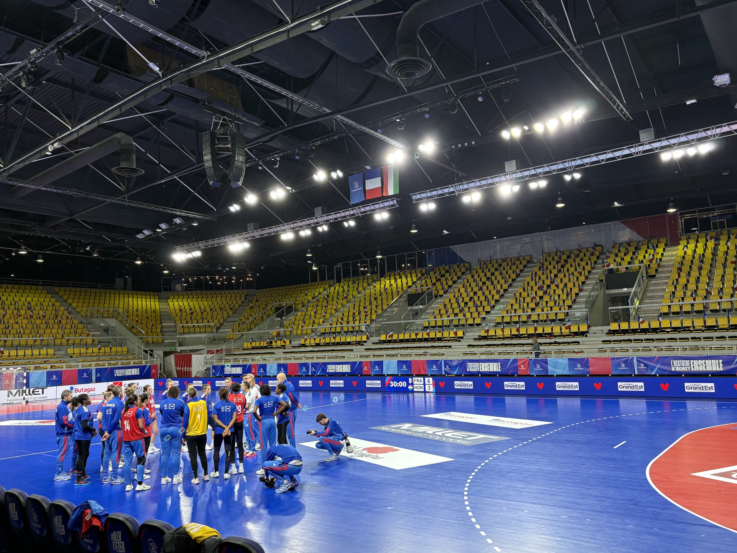 équipe de France de handball sur handbelles.fr