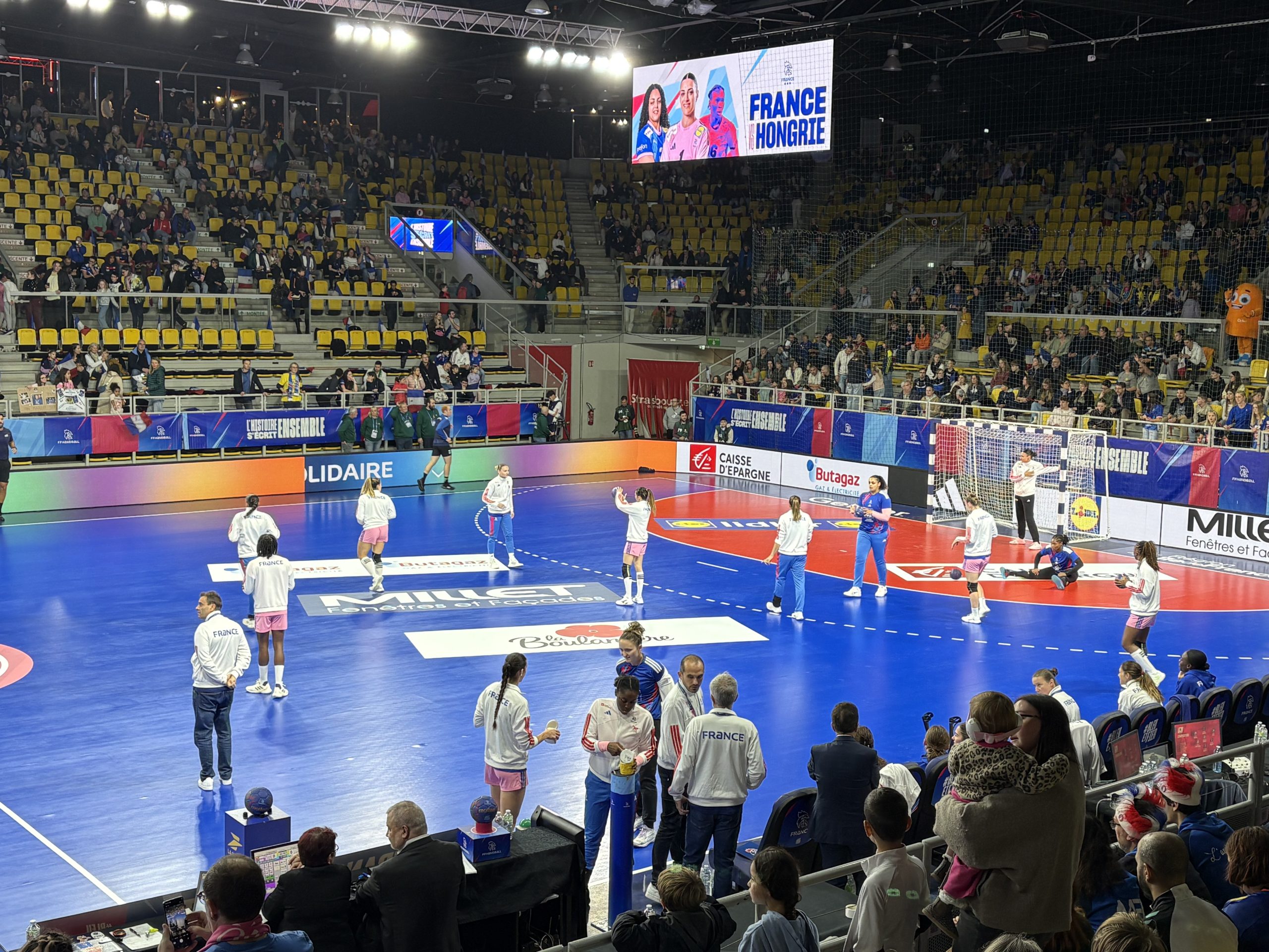 équipe de France de handball Rhenus Strasbourg sur handbelles.fr