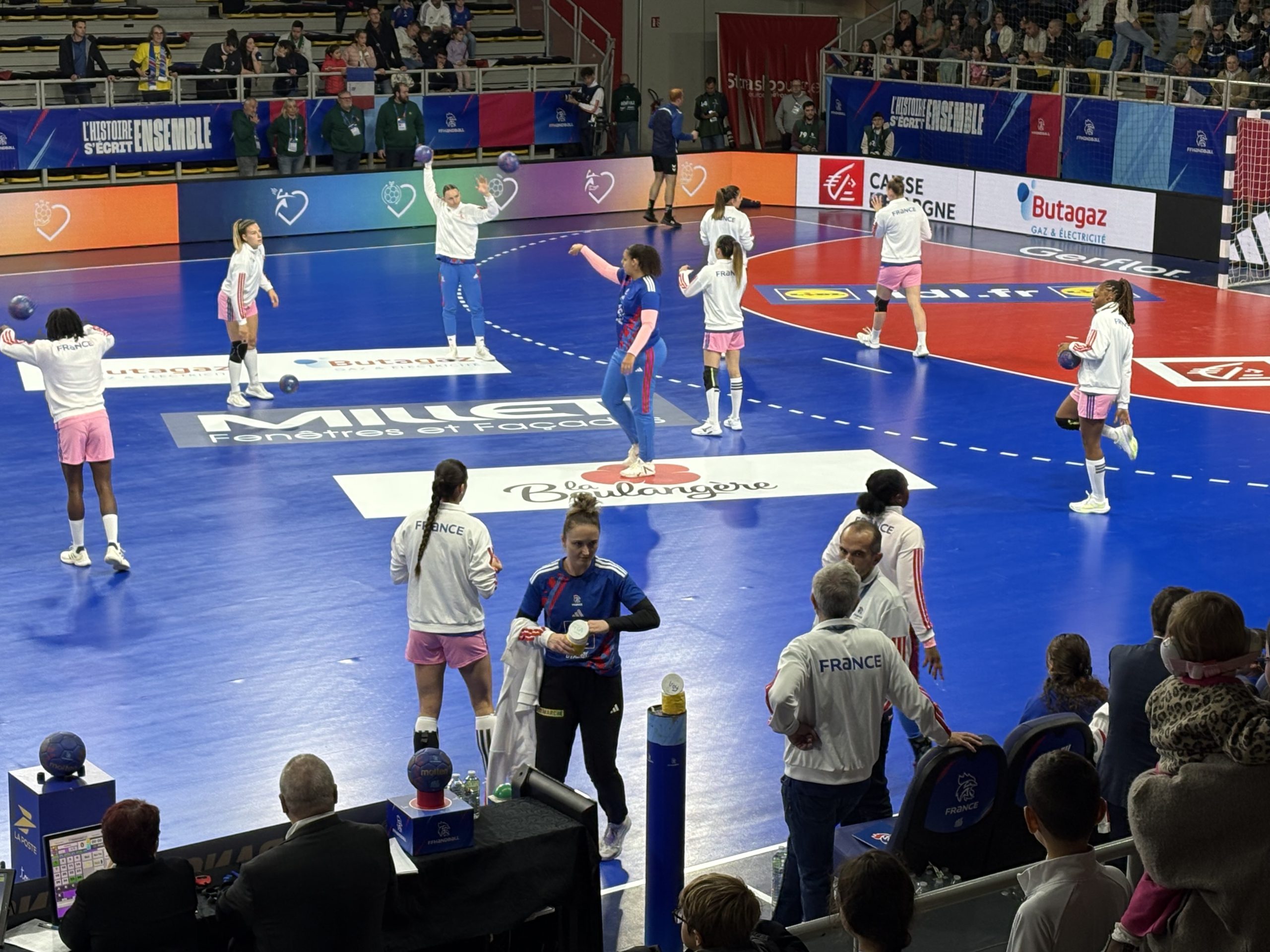 équipe de France de handball Rhenus Strasbourg sur handbelles.fr