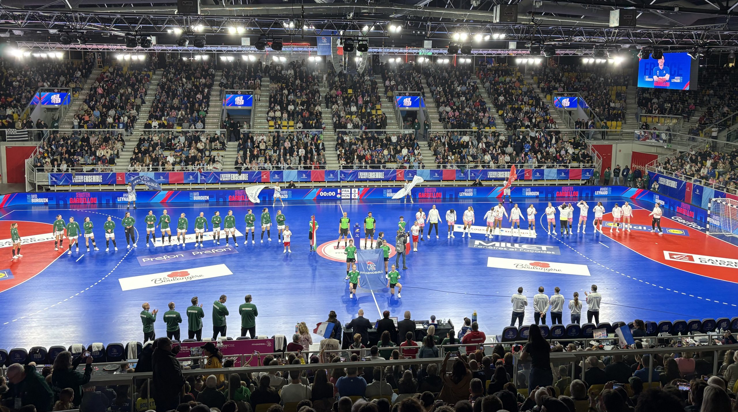 équipe de France de handball Rhenus Strasbourg sur handbelles.fr