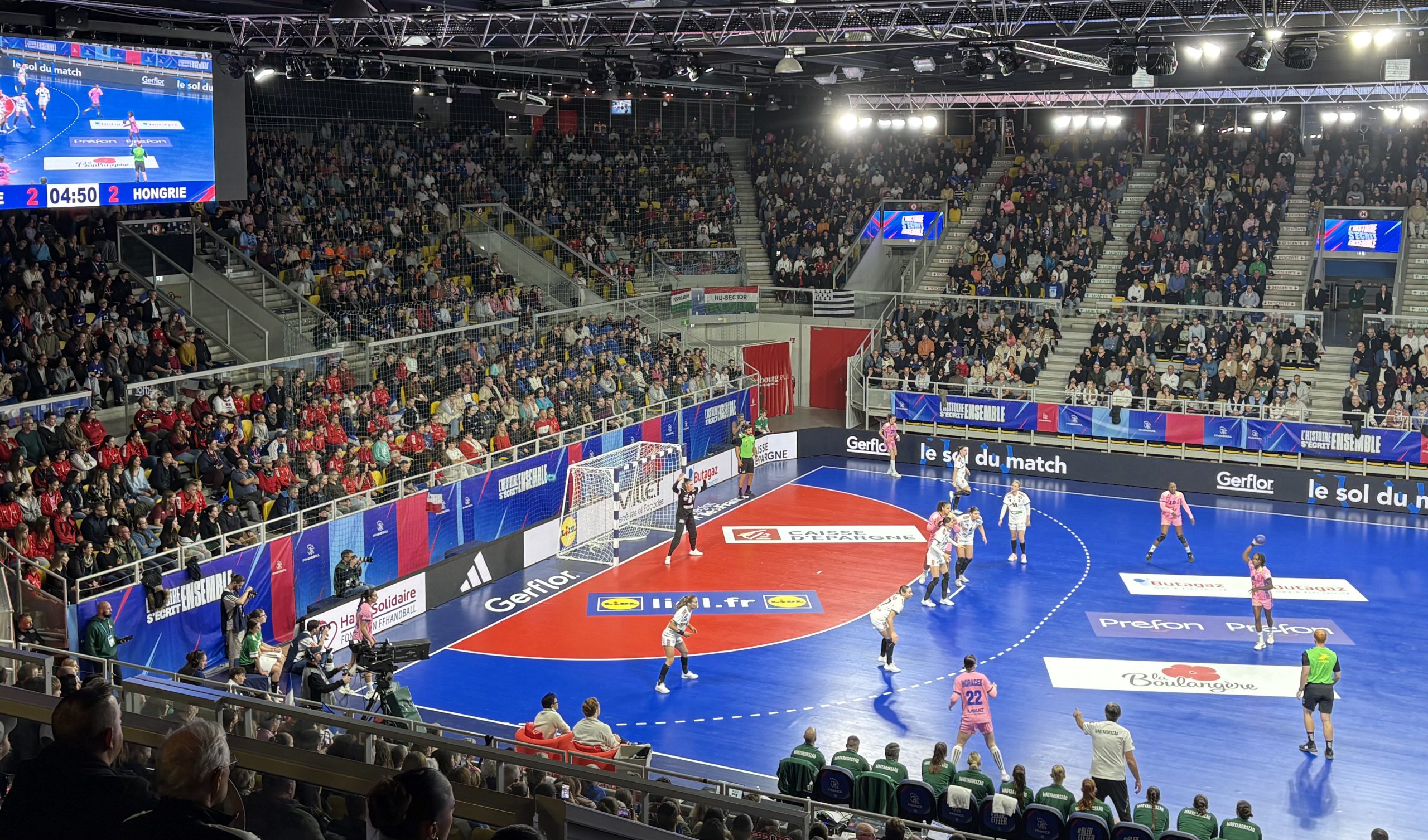 équipe de France de handball Rhenus Strasbourg sur handbelles.fr