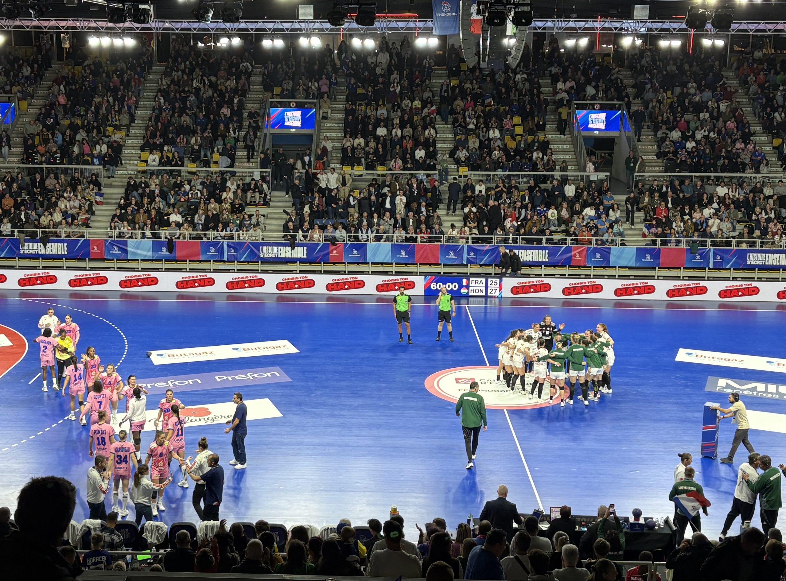 équipe de France de handball Rhenus Strasbourg sur handbelles.fr