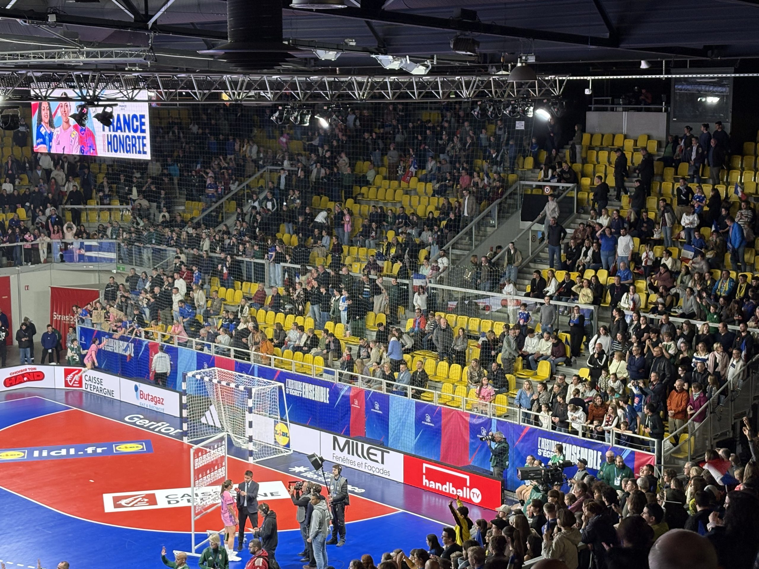 équipe de France de handball Rhenus Strasbourg sur handbelles.fr