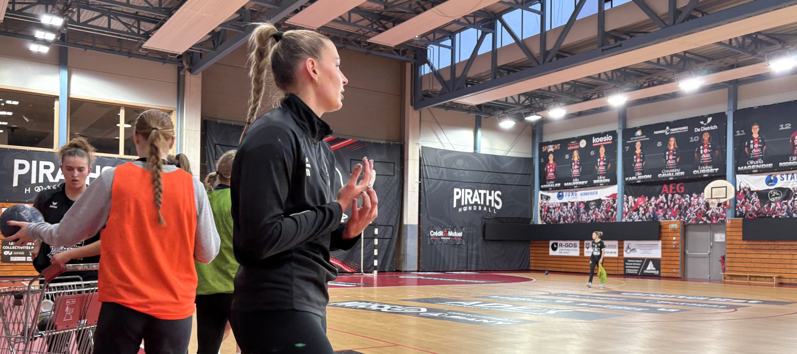Charlène Guerrier Piraths handball Strasbourg ATH Truchtersheim handbelles.fr
