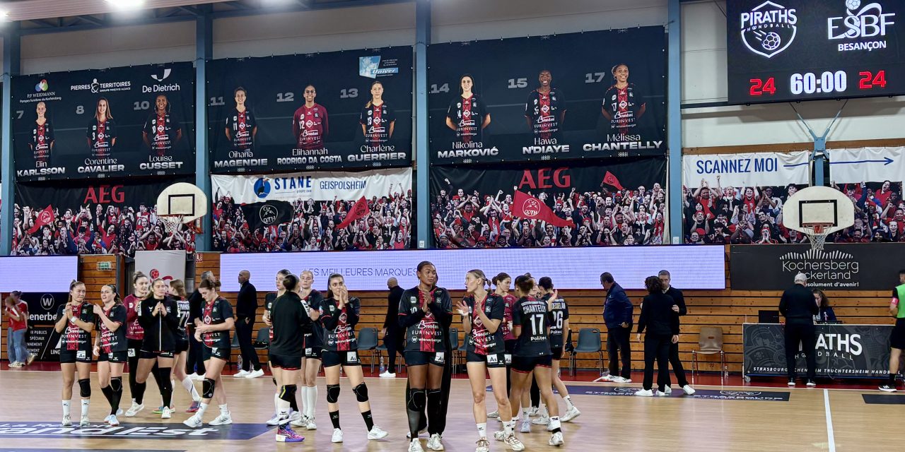 Les Piraths arrachent le nul contre Besançon