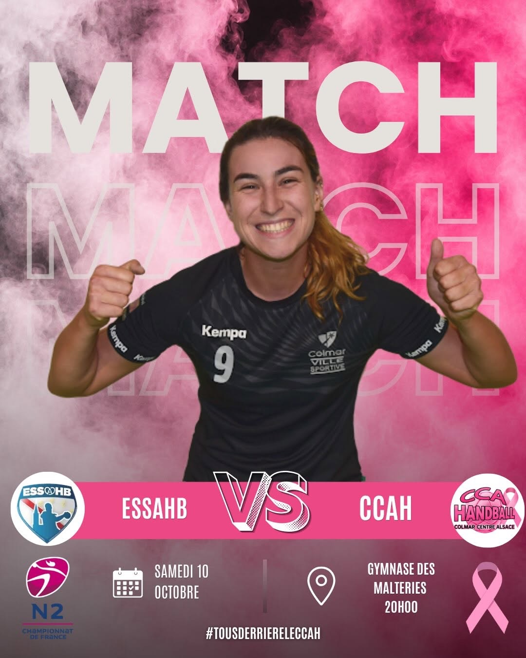 Colmar CCAH handball Le programme du week-end sur handbelles.fr