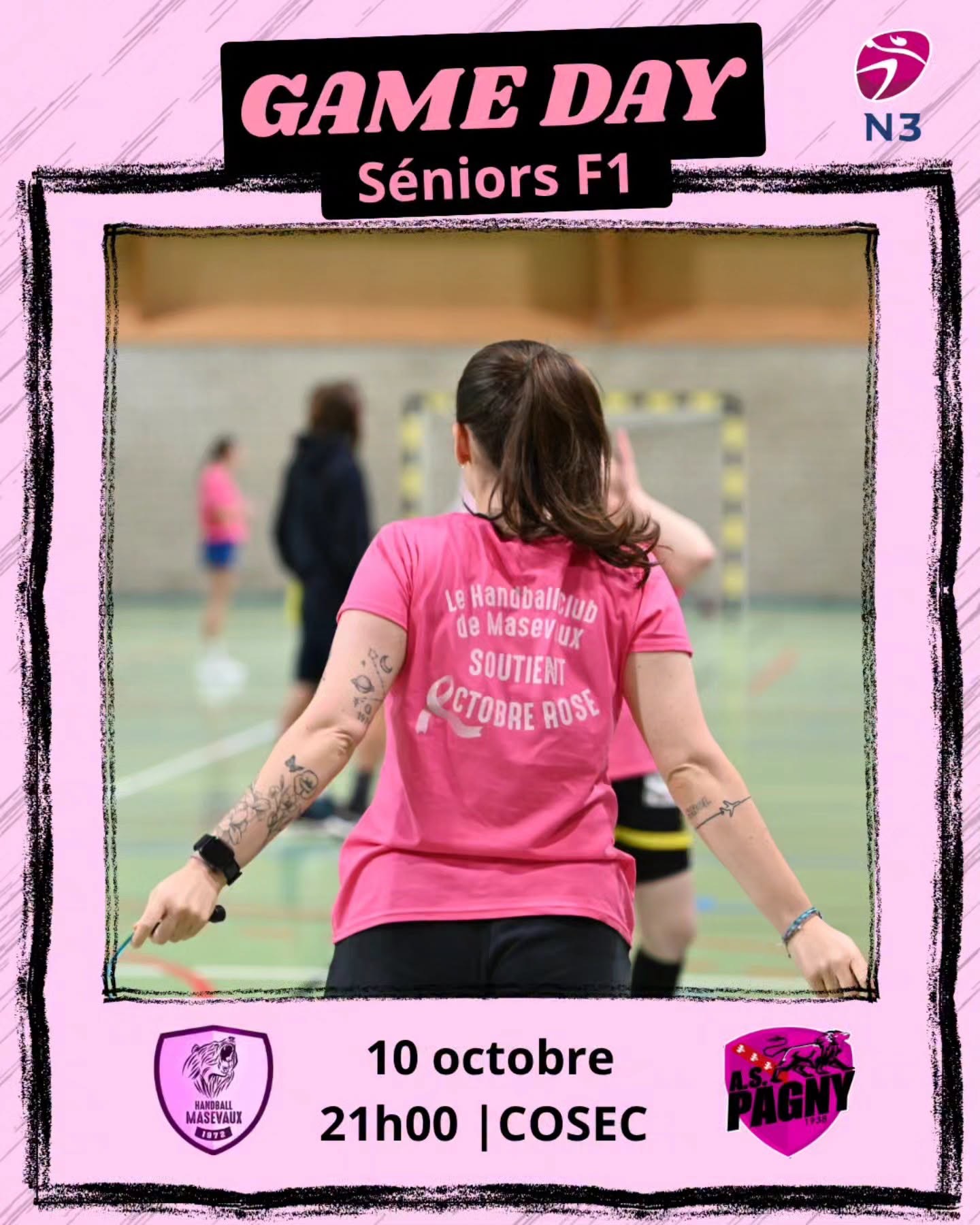 Masevaux handball Le programme du week-end sur handbelles.fr