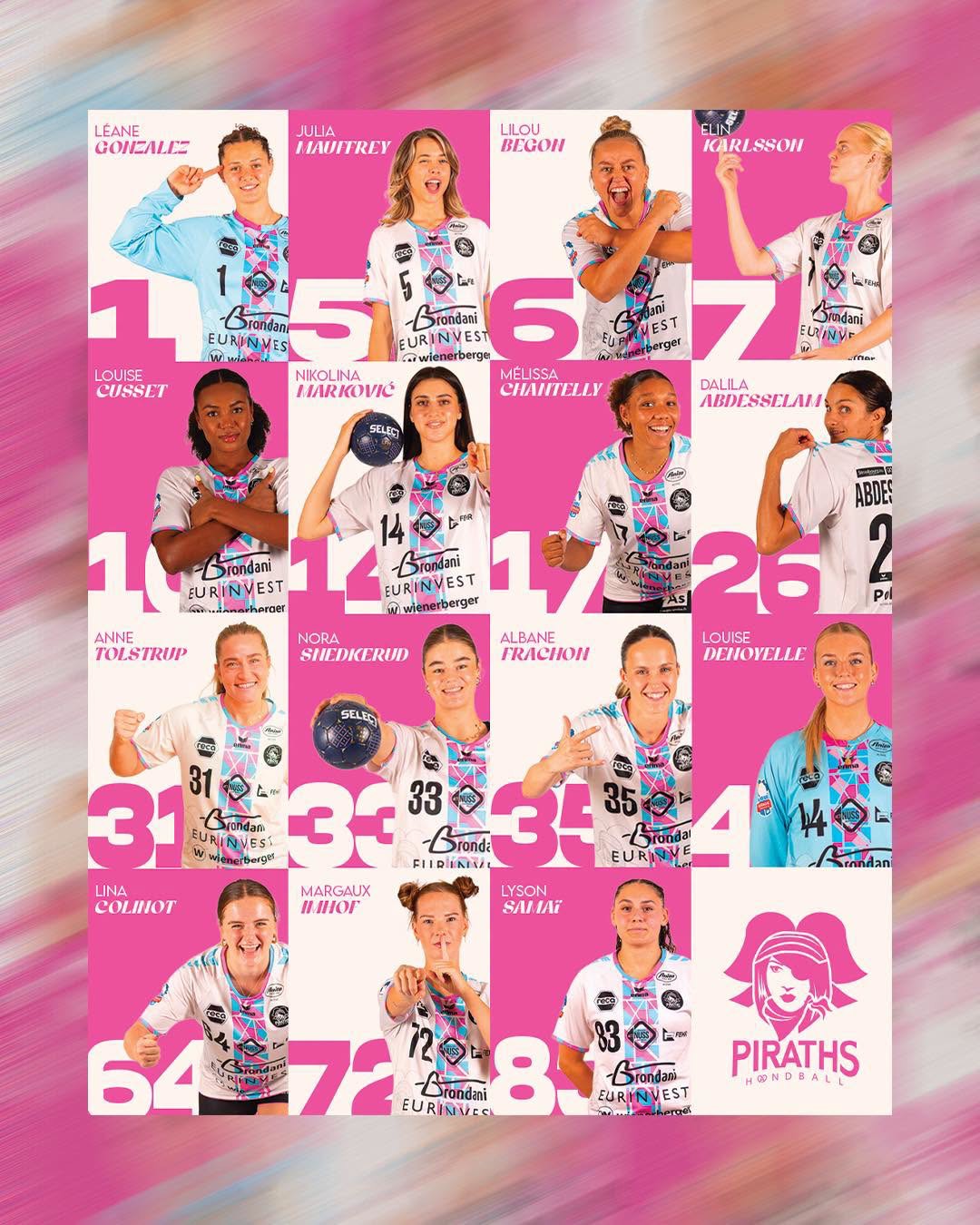 Piraths handball Strasbourg ATH sur handbelles.fr